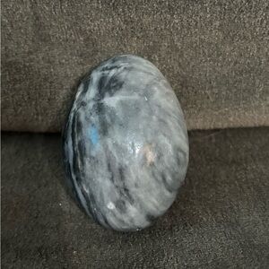 Gray Marble Decorative Stone Egg